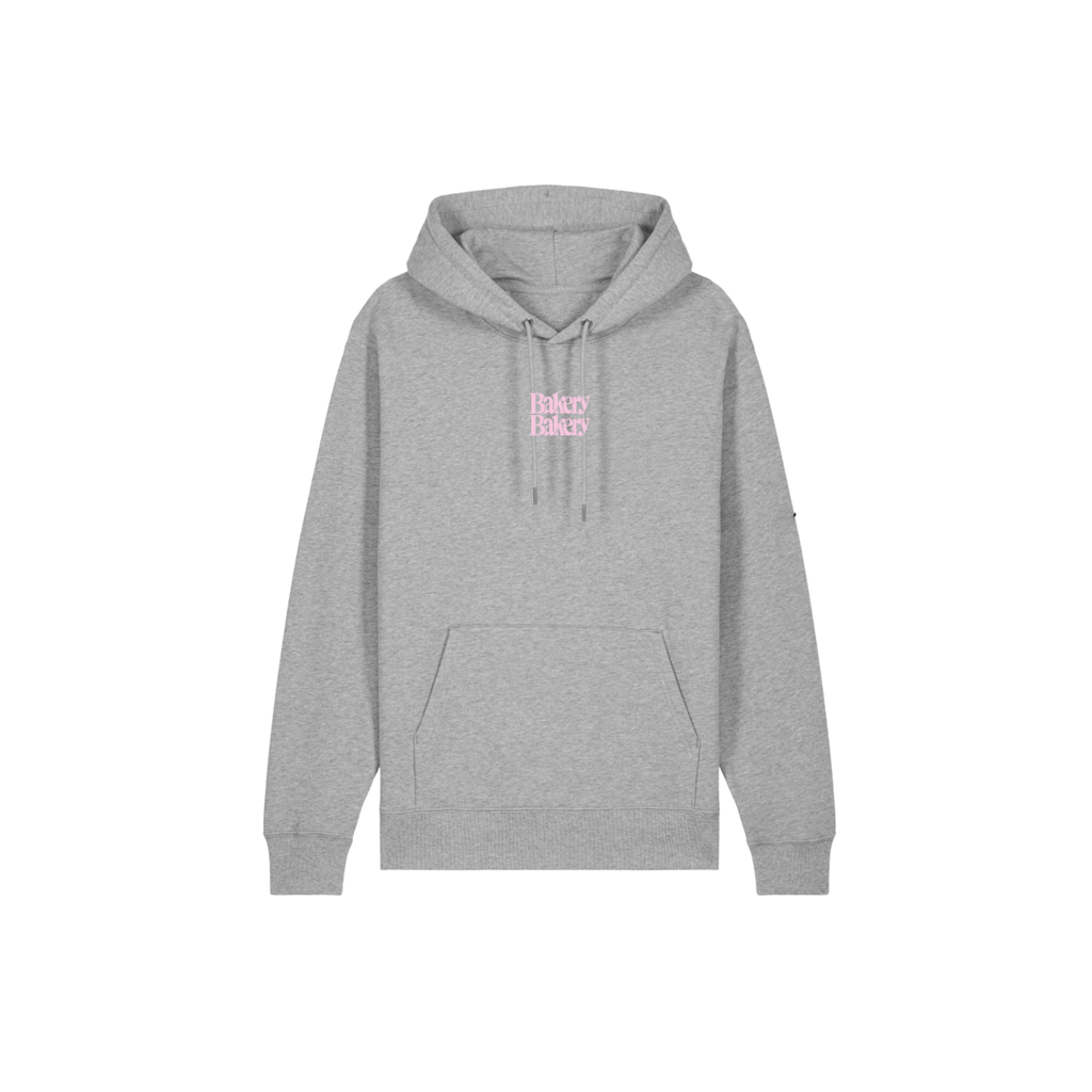 the grey hoodie