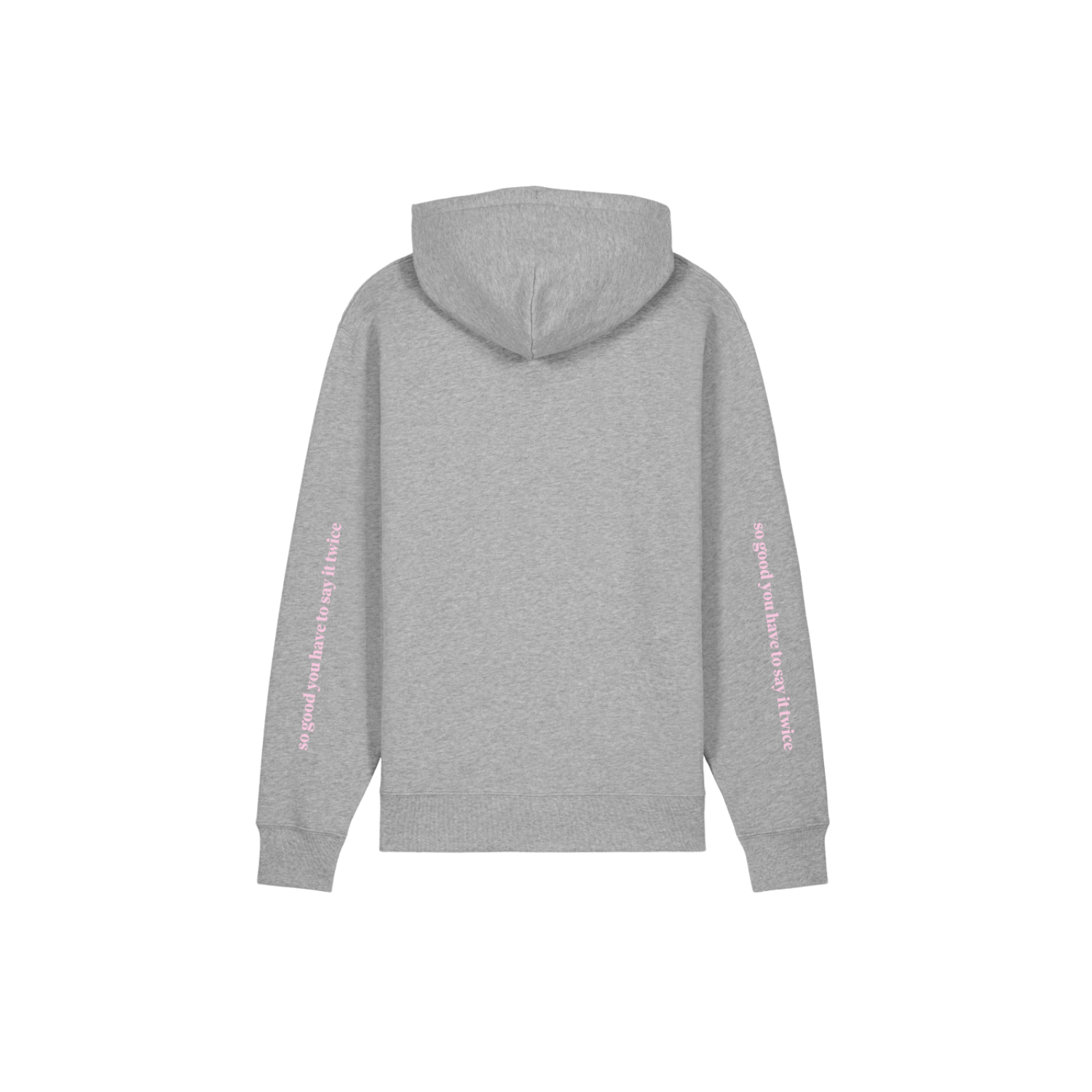 the grey hoodie