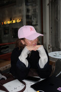 the pink cap